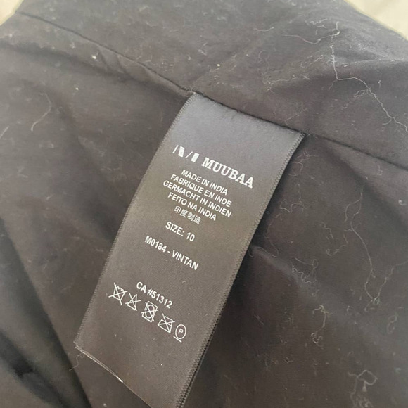 Muuba Lamb Leather Tan Moto Jacket Size 6 - Picture 11 of 15